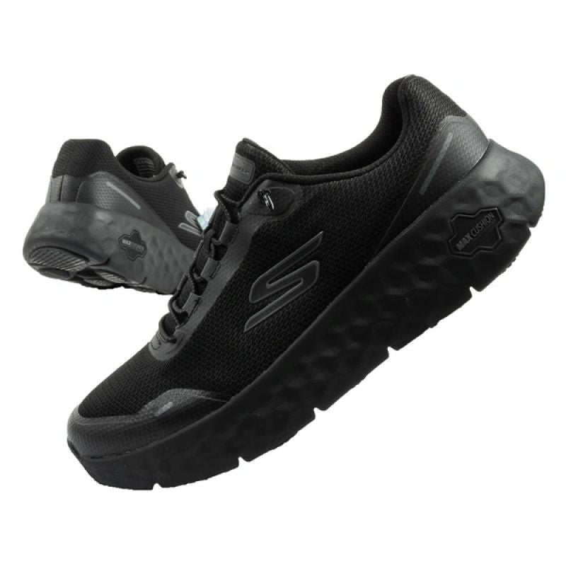 Skechers Go Walk Max Cushioning men's sports comfortable fekete utcai cipő