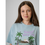 4F Girls' cotton T-shirt 158/164 ruházat 4FJRSS26TTSHF3981-33S