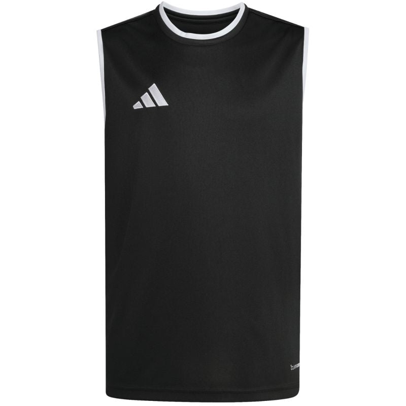Adidas Entrada 26 Sleeveless Jersey Kids' Black fekete gyerek póló KB3933
