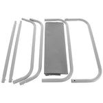 Enero Foldable Garden And Beach Chair And Bag Grey Camp szürke deckchairs, bags