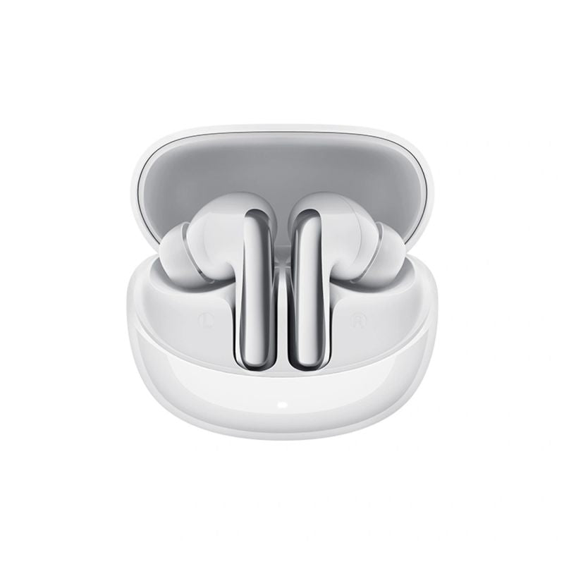 head QCY Melobuds N60 In-Ear Wireless Headphones with LDAC and ANC Noise Cancellation - White biały headsets