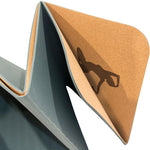 Enero Fit CORK FOLDABLE YOGA MAT .4CM mats, training equipment