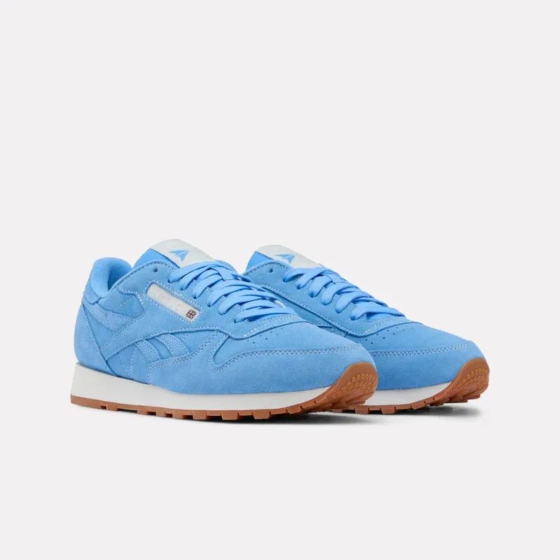 Reebok CLASSIC LEATHER PERIBLUE/CHALK/GUM sneakers ( ) cipő