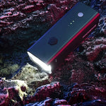 Rockbros 24510003001 Front Bike Light 260 lm + USB-C - USB-A Cable - fekete lights, tourist equipment