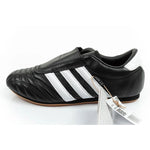 Adidas Women's Taekwondo Sports Shoes Black Leather Slip-On fekete zokni