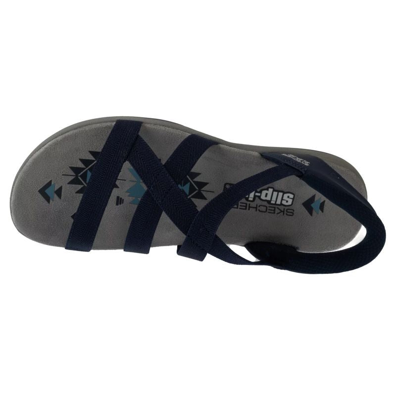 Skechers Slip-Ins: Reggae Slim - Stretch Flex 163460-NVY Navy 36 Cipő