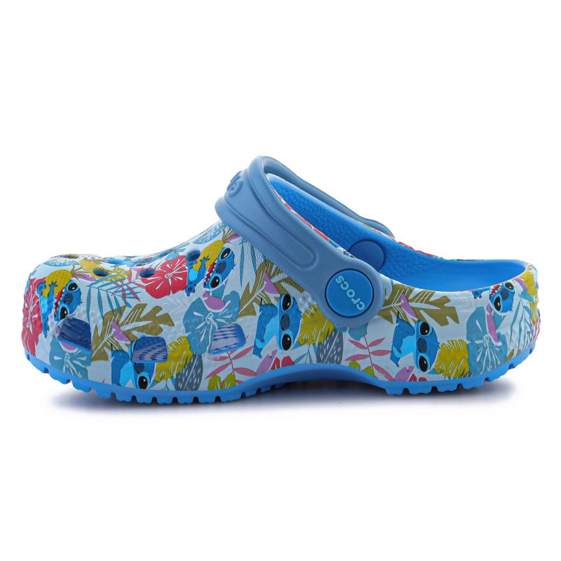 Crocs Toddler&#39;s Disney Stitch Classic Clog Jr 209471-4TB flip-flops Cipő