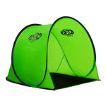 NILS CAMP NC3173 self-pitching beach tent, green zöld hátizsák