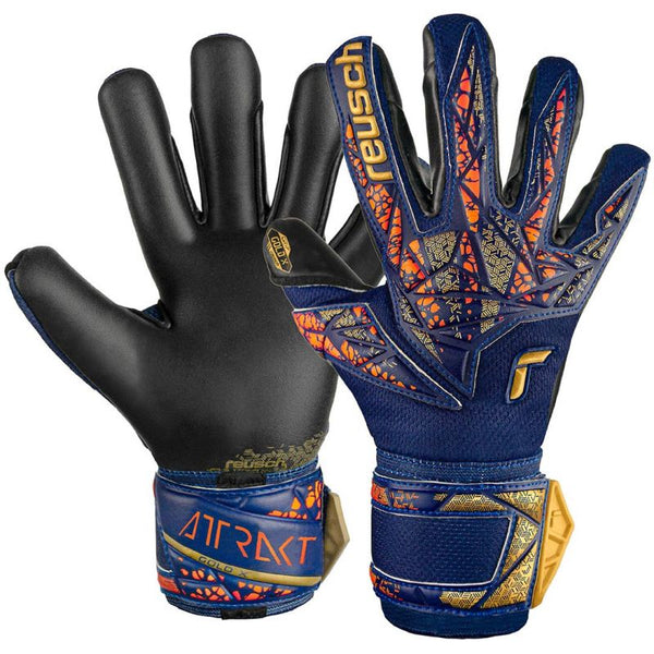 Reusch Attrakt Gold XM goalkeeper gloves 5470945 4411 Kesztyű