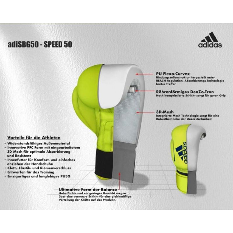 adidas SPEED 50 red boxing gloves Kiegészítő