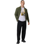 4F Men's T-shirt M2660 10S fehér póló
