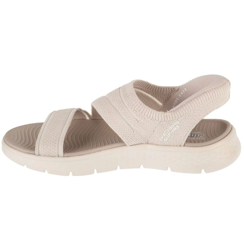 Skechers Slip-Ins: Go Walk Flex Sandal - Enticing 141482-NAT Gray 37 Cipő