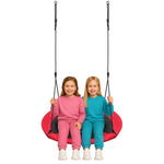 Enero Stork'S Nest Garden Swing 110cm Xxxl Red piros furniture