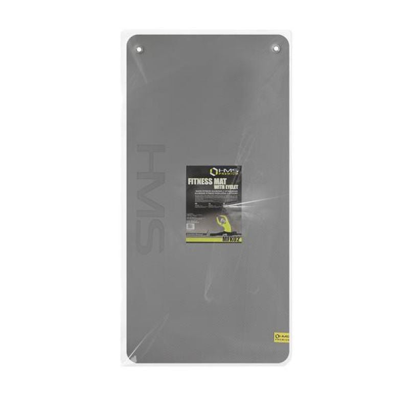 HMS Premium MFK02 Grey-Black Club Fitness Mat with Holes szürke póló 17-44-275