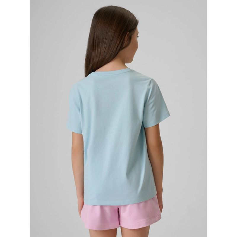 4F Girls' regular printed T-shirt ruházat 4FJRSS26TTSHF4418-33S