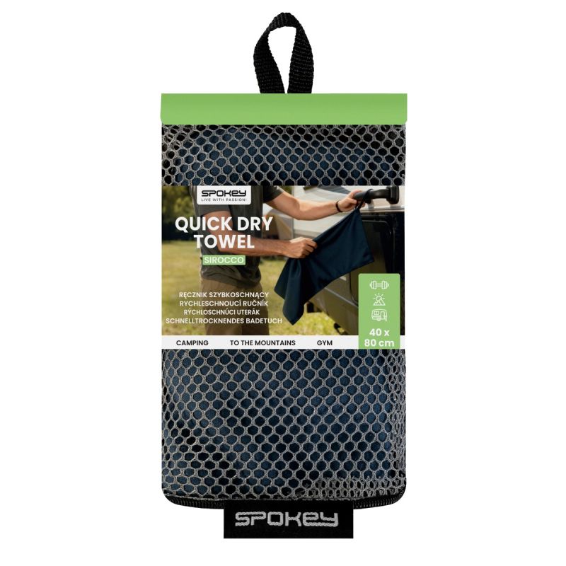 Spokey Quick-Drying Towel 80 x 40 cm SIROCCO 40x80cm törölköző SPK-946655