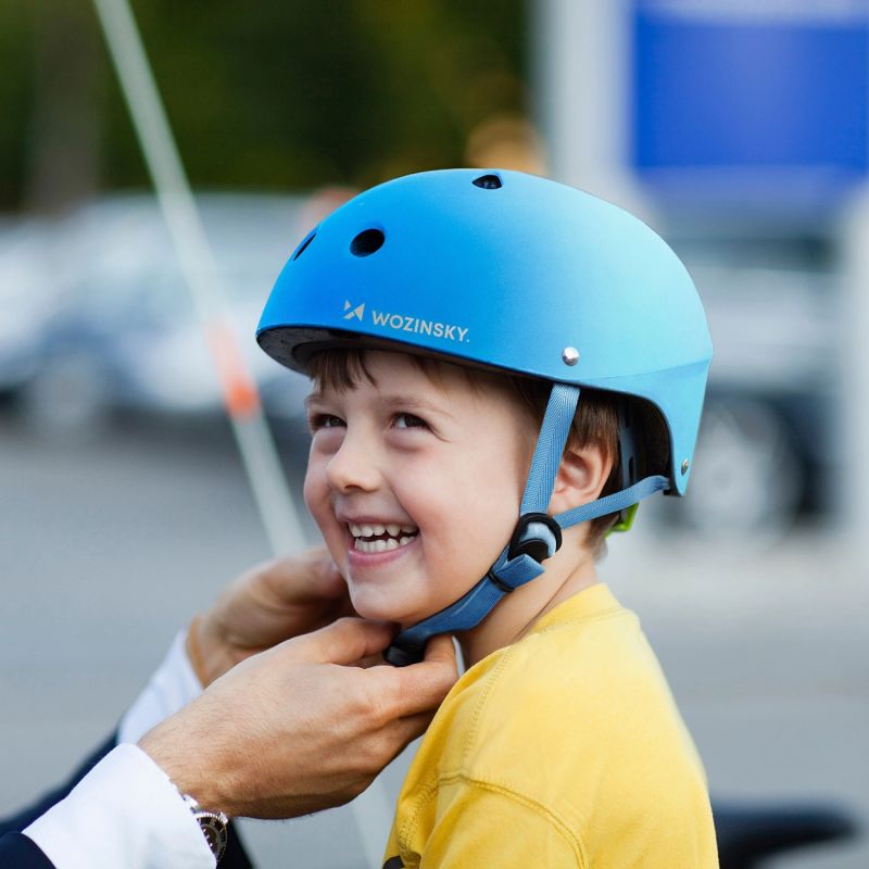Wozinsky S BMX/Scooter Helmet - Blue Gradient gradient niebieski \ 48-52 cm korcsolya HT-38C-199820