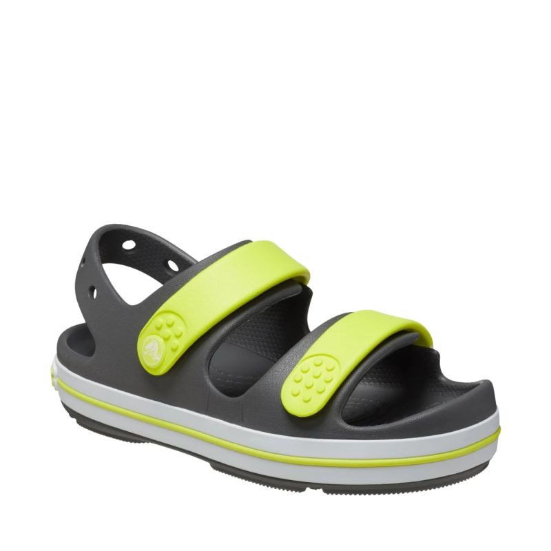 Crocs Crocband Cruiser Kids Sandals Gray-Green 209424 1NJ zöld szandál