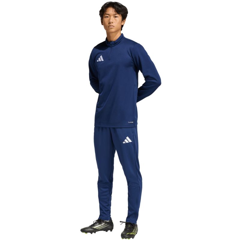 Men's adidas Entrada 26 Training Top Navy Blue JZ6651 sötétkék pulóver