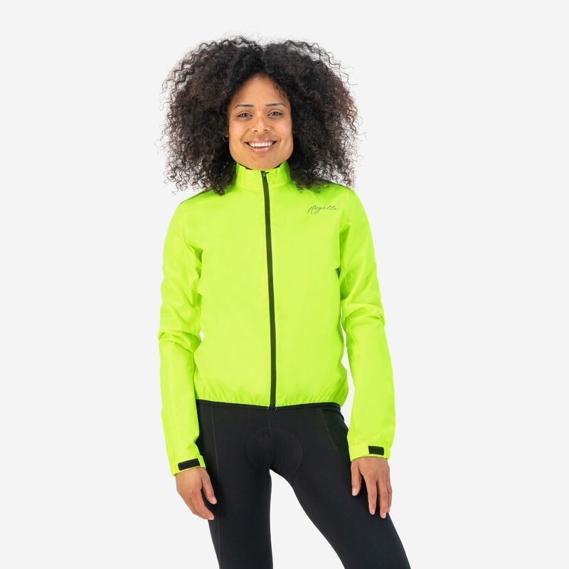 Rogelli women's rain CORE fluor dzseki