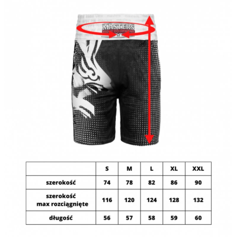 Inny Iron Pro MFC PATRIOTIC "EAGLE" Boxing Shorts M 06117-01M Nadrág