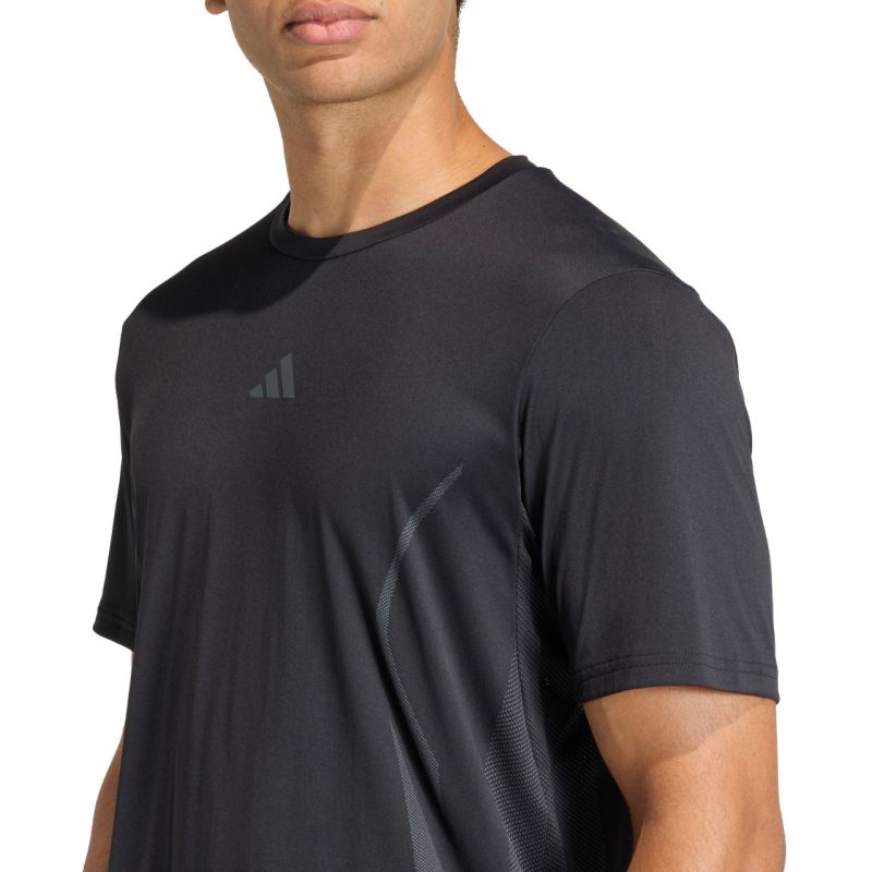 Men's adidas Airchill Intensity T-shirt KT3260 fekete póló