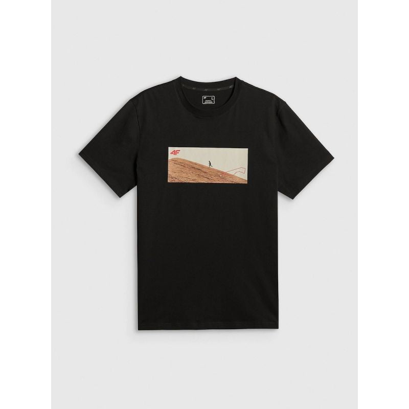 4F Men's regular printed T-shirt férfi póló 4FRSS26TTSHM4236-20S