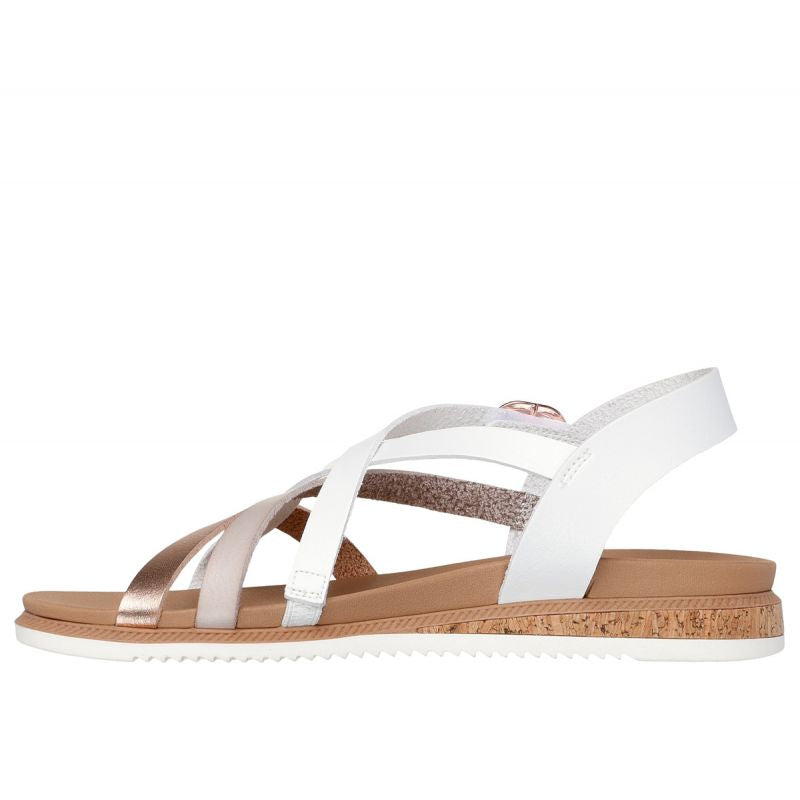 Skechers Bobs Desert Kiss Low sandals - Peak Rank W 114709-WHT cipő