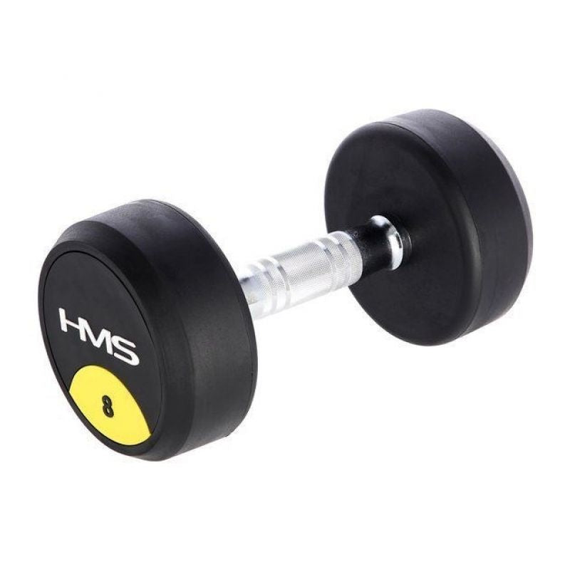 HMS Rubber-coated dumbbell 8kg HG PRO súlyzó 17-66-151