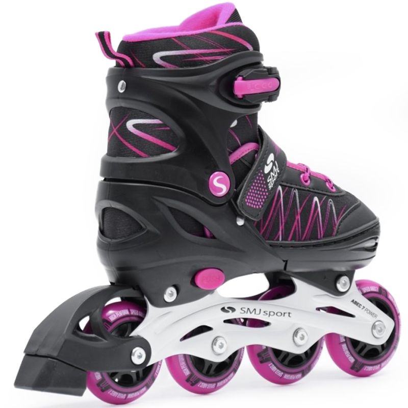 SMJ UT 103 Lea 2in1 roller skates fekete görkorcsolya