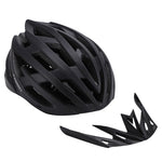 Wozinsky MTB Bike Helmet with Removable Visor and Rear USB Light M - Black czarny védőfelszerelés HT-28VCB-199803