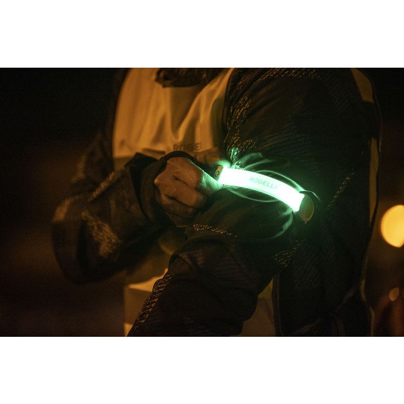 Rogelli LED headband színes wirstbands, headbands