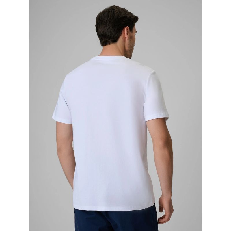 4F Men's regular T-shirt with logo póló