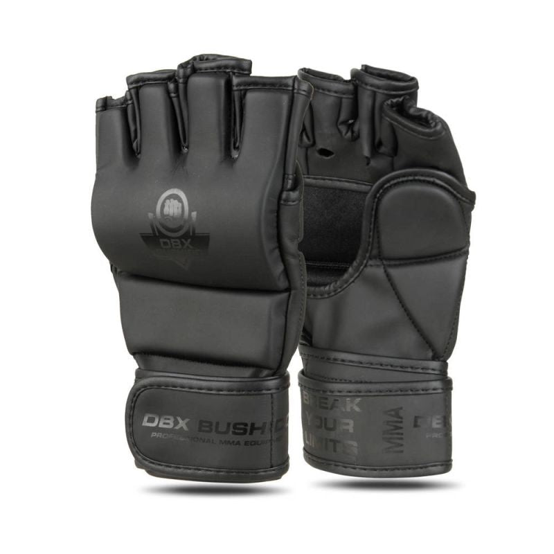 DBX Bushido MMAM Gloves - Black Master - Valor Series fekete kesztyű