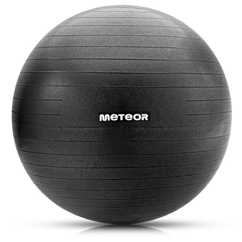 Meteor Fitness 55 cm Black uniw futball labda 17877