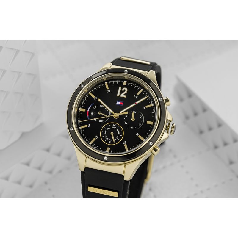 Tommy Hilfiger Eve 1782282 Women's Watch + BOX fekete pulóver