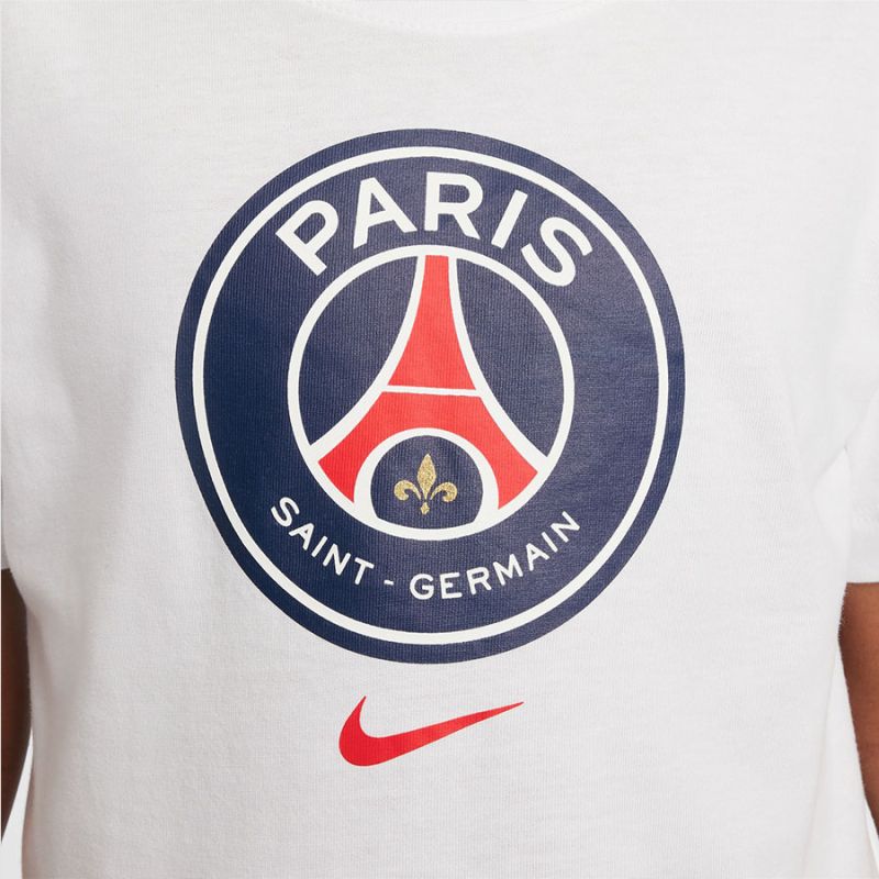 Nike PSG Crest Tee Junior Jr IF0511-100 Ruházat