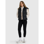 Women's down vest with natural filling 4F 4FWAW25TVJAF223-083S mellény