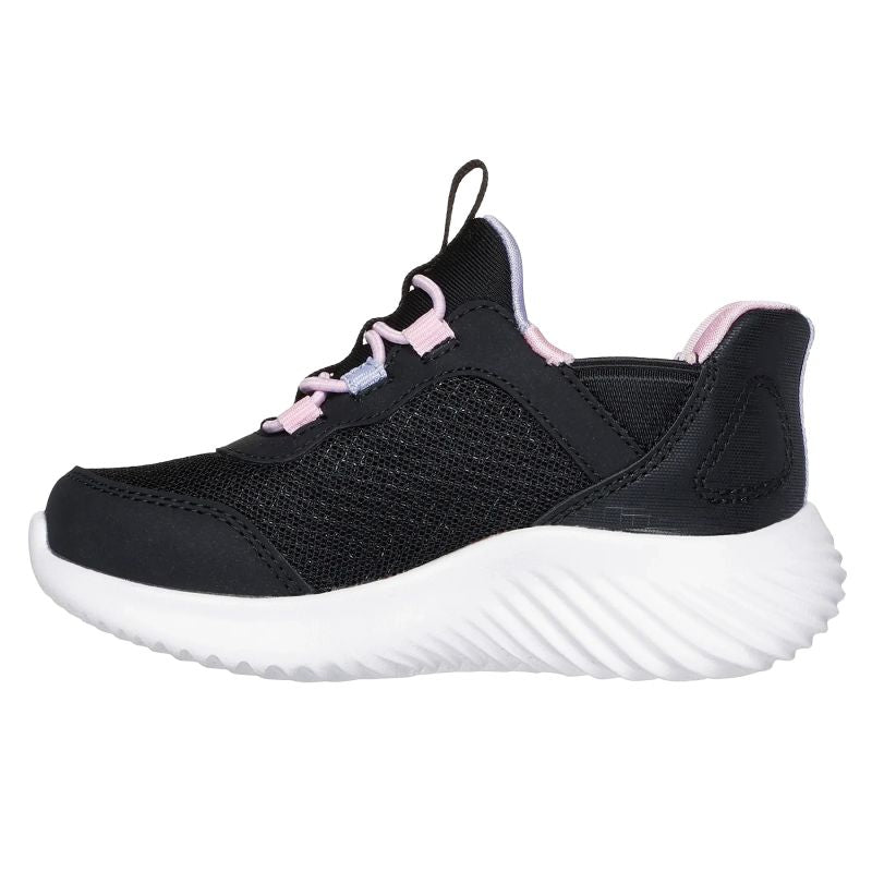 Skechers Slip-ins Bounder - Simple Cute 303585L-BLK Black fekete utcai cipő