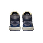 AIR Jordan Men's 1 Mid SE Craft Obsidian - fekete cipő