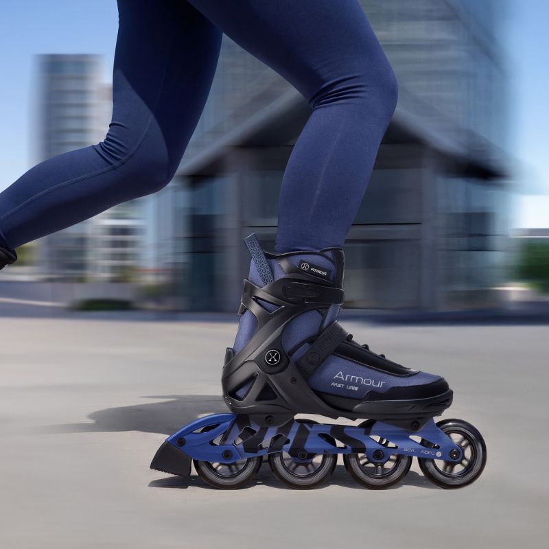 Na22151 Armour Navy Blue Roller Skates Size 42 Nils Extreme sötétkék görkorcsolya