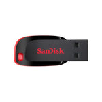 SanDisk Cruzer Blade SDCZ50-128G-B35 Flash Drive (128GB; USB 2.0; Black)