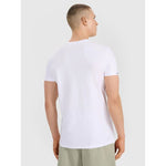 Men's regular plain T-shirt 4F 4FRSS25TTSHM3041-10S 3xl póló
