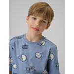 Boy's regular printed T-shirt 4F 4FJRSS26TTSHM3466-32A shirts