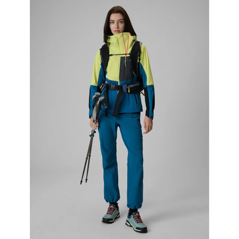 4F PRO windproof softshell jacket, 10000 membrane, women's dzseki 4FWSS26TSOFF542-71S