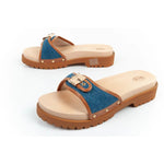 Scholl Pescura Iconic W clogs barna clogs, slides