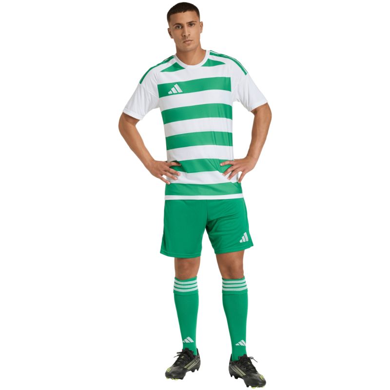 Adidas Hooped 26 Jersey Men’s white-green zöld férfi póló KF3393