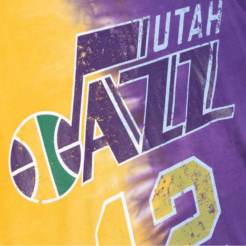 Mitchell & Ness NBA Utah Jazz John Stockton Tie Dye Cotton Tank - TTNK3206-UJAYYJSTYWPR atléta