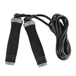 Body Sculpture Jump Rope with Adjustable Rope BK fekete edzőfelszerelés BK725