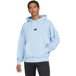 Men's adidas Essentials Feelcozy Hoodie, light blue IN6064 2xs kapucnis pulóver